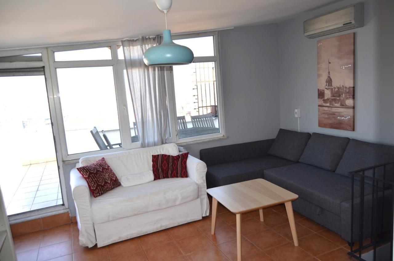6 Romantic City View Flat With Terrace 이스탄불 외부 사진