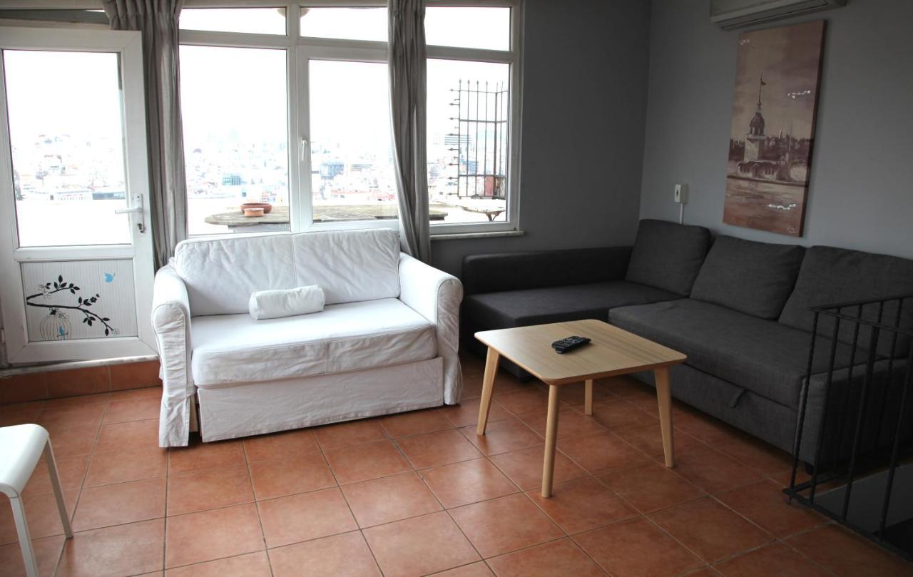 6 Romantic City View Flat With Terrace 이스탄불 외부 사진